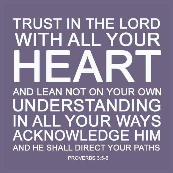 Trust In The Lord