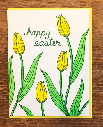 Happy Easter (Tulips)