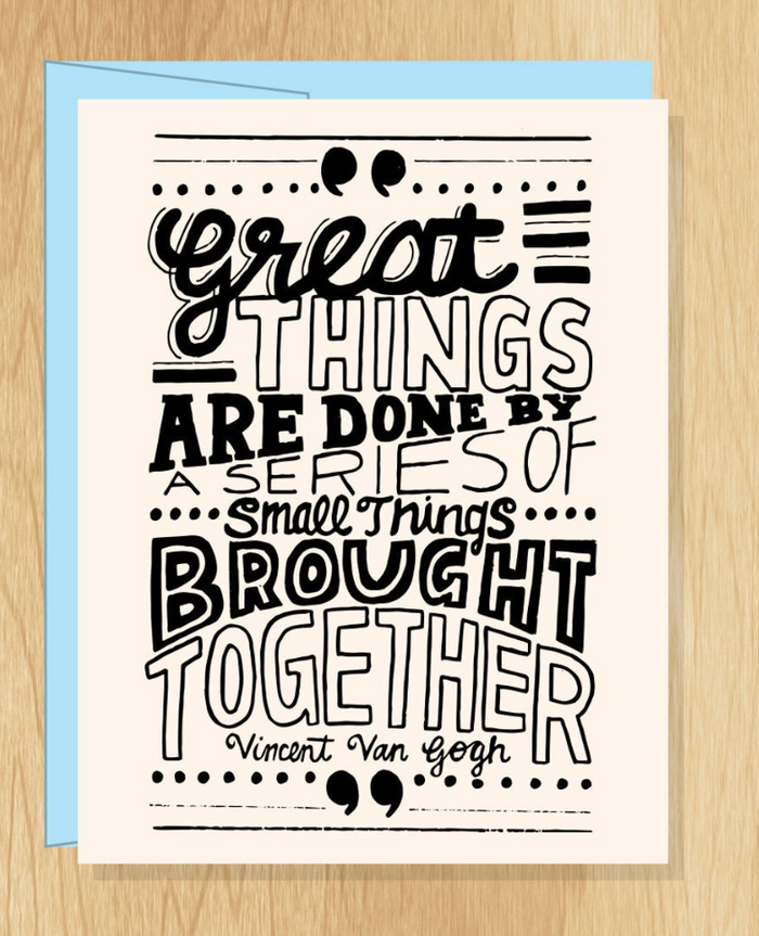 Small Things Brought Together