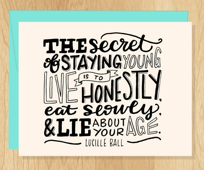 The Secret To Staying Young