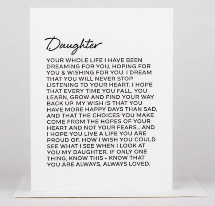 Dear Daughter