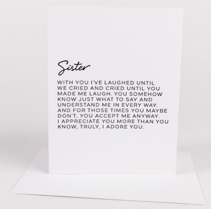 Dear Sister