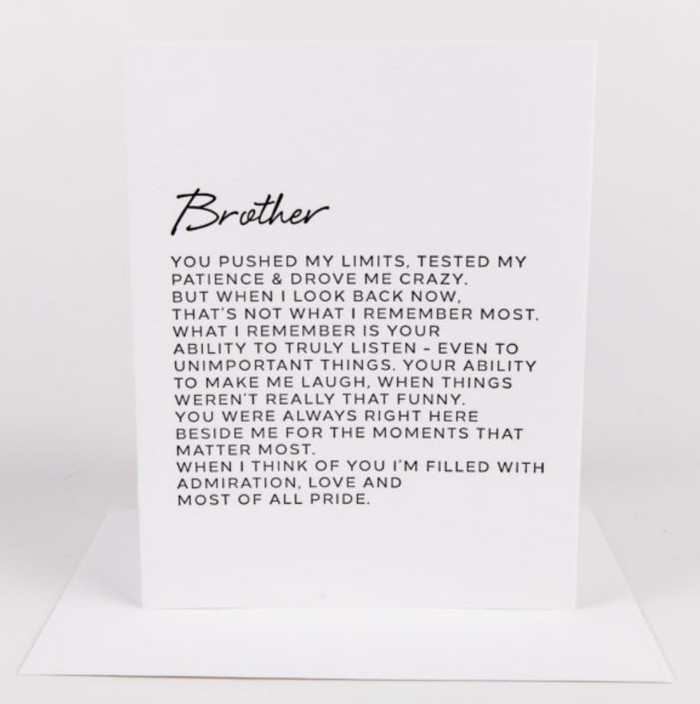 Dear Brother