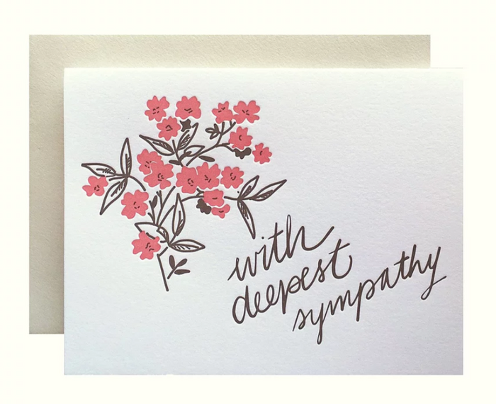 Deepest Sympathy