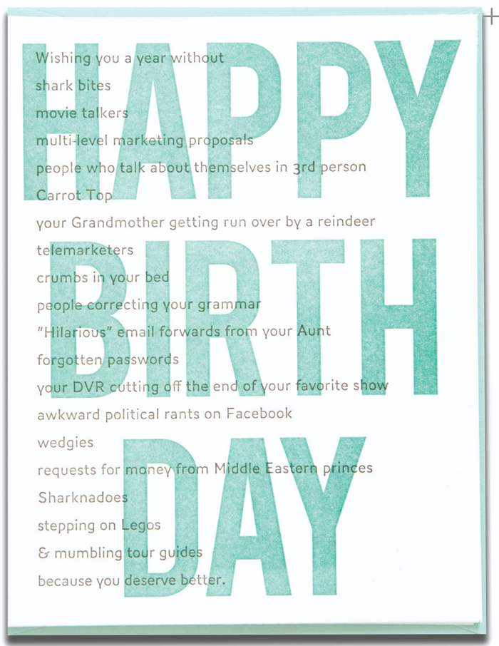 Birthday List