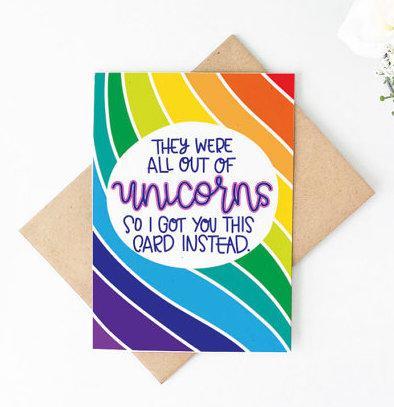 All Out of Unicorns