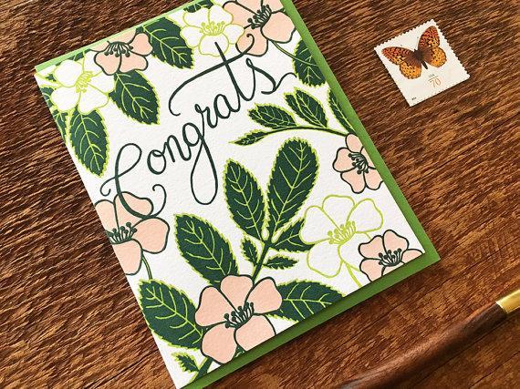 Congrats (Floral)