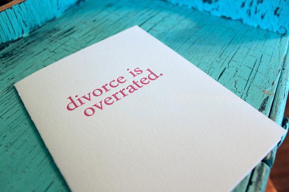 Divorce Is Overrated