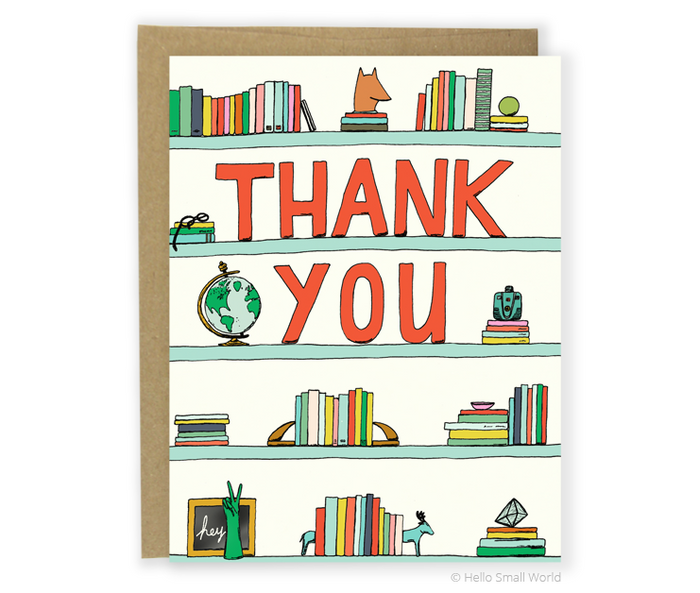 Thank You (Bookshelves)